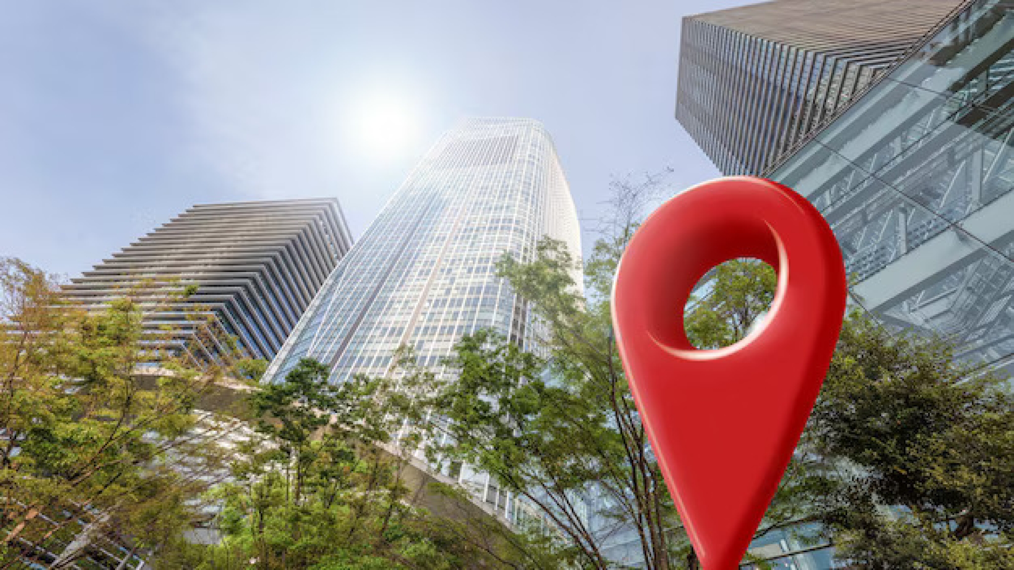 location-symbol-city-low-angle_23-2149764142
