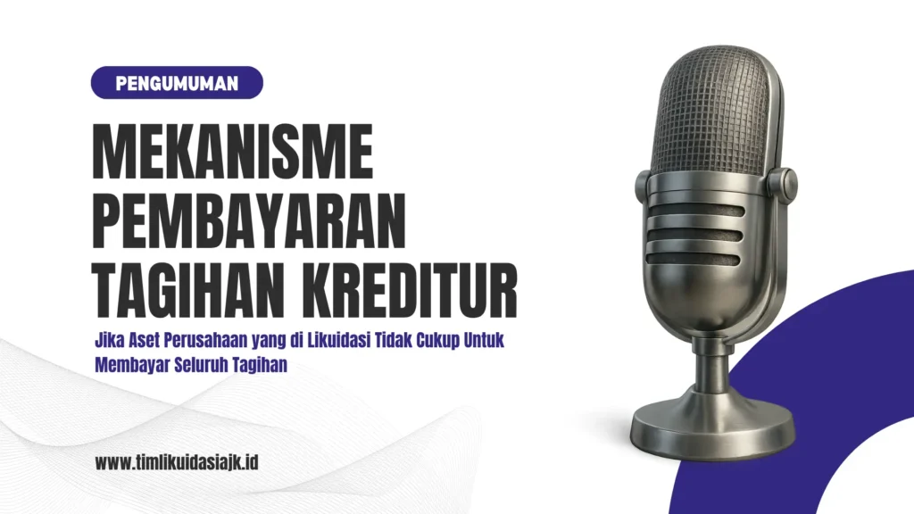 Mekanisme Pembayaran Tagihan Kreditur
